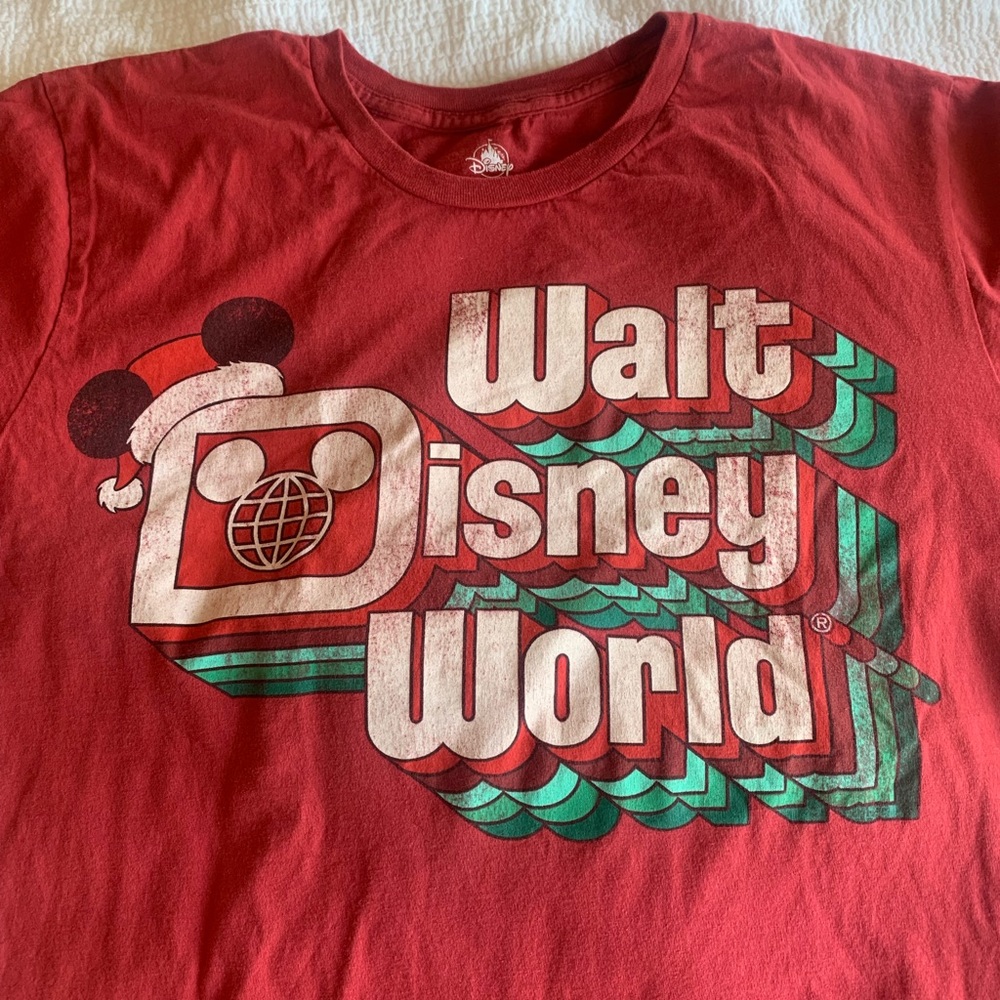Disney world christmas t shirt